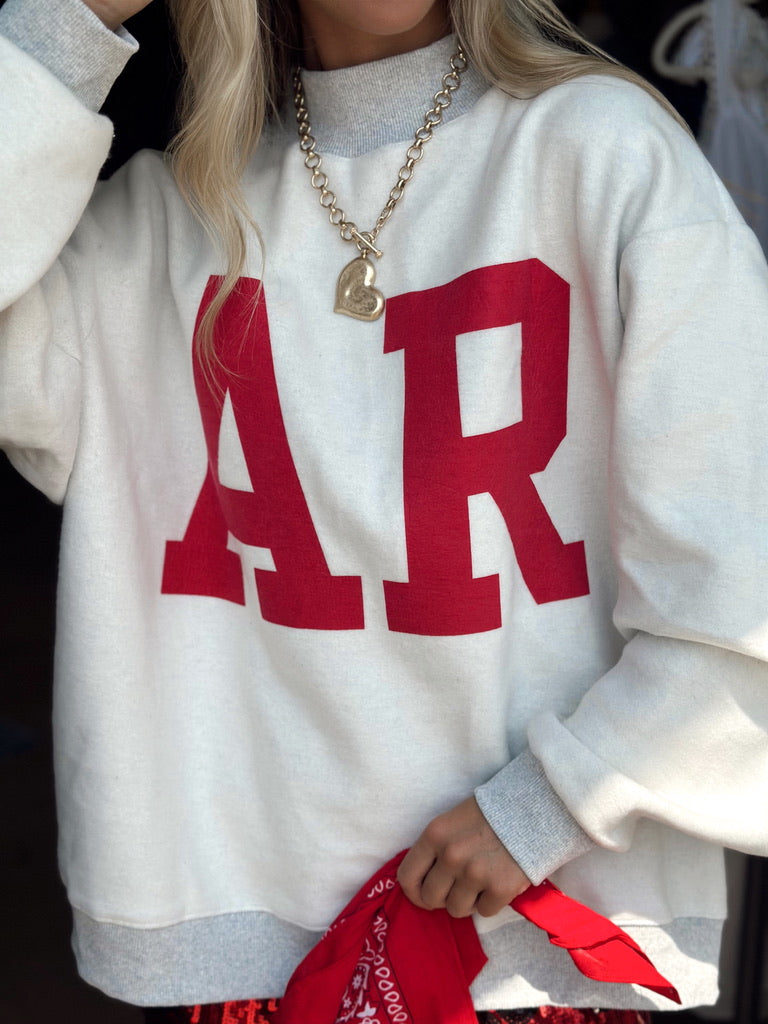Arkansas Reversible sweatshirt