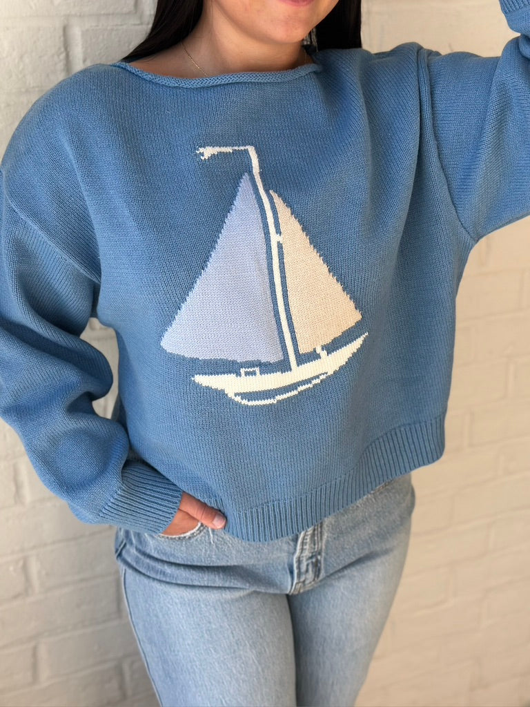 Sailboat Sweater top