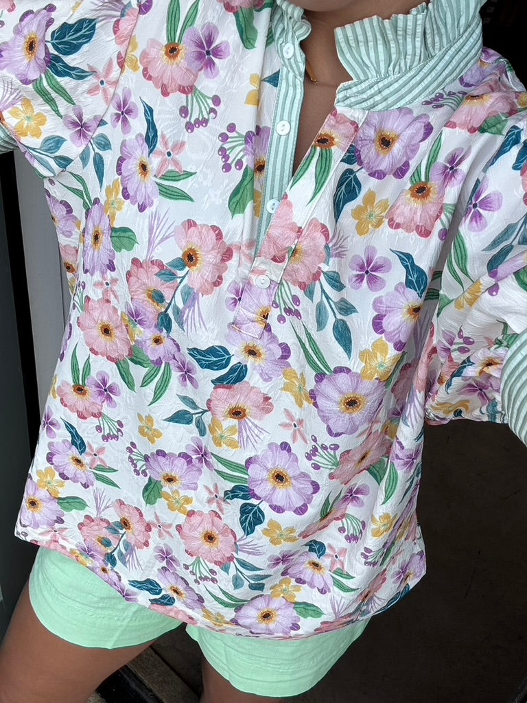 Jackie Jacquard top