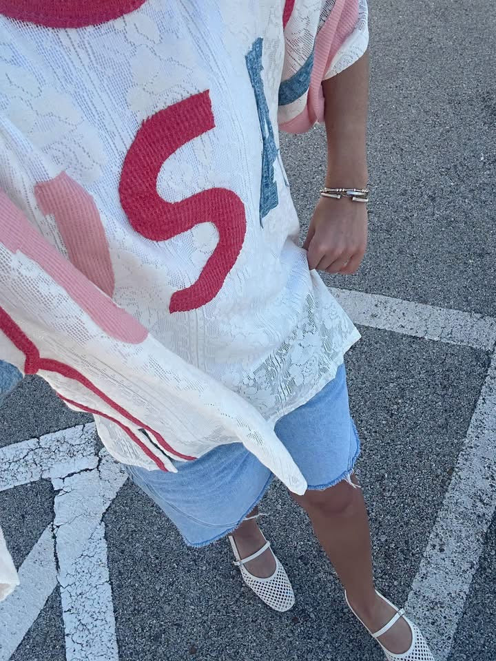 USA Crochet top