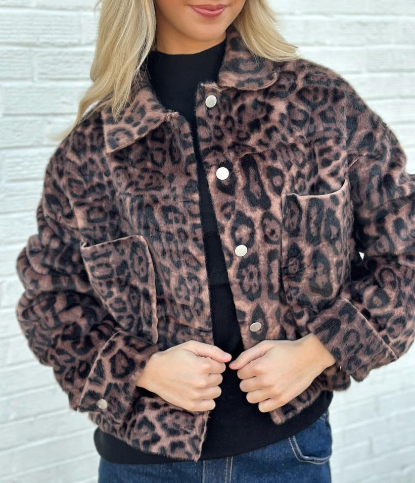 Soft Cheetah jacket