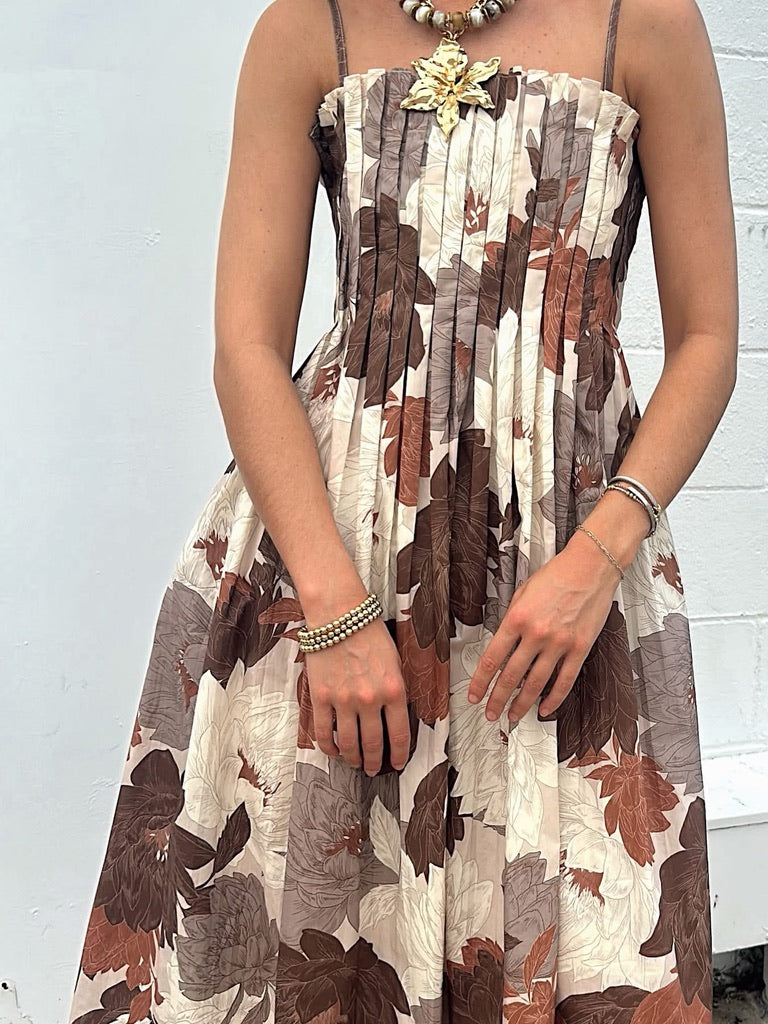 Falling Leaves Midi dress