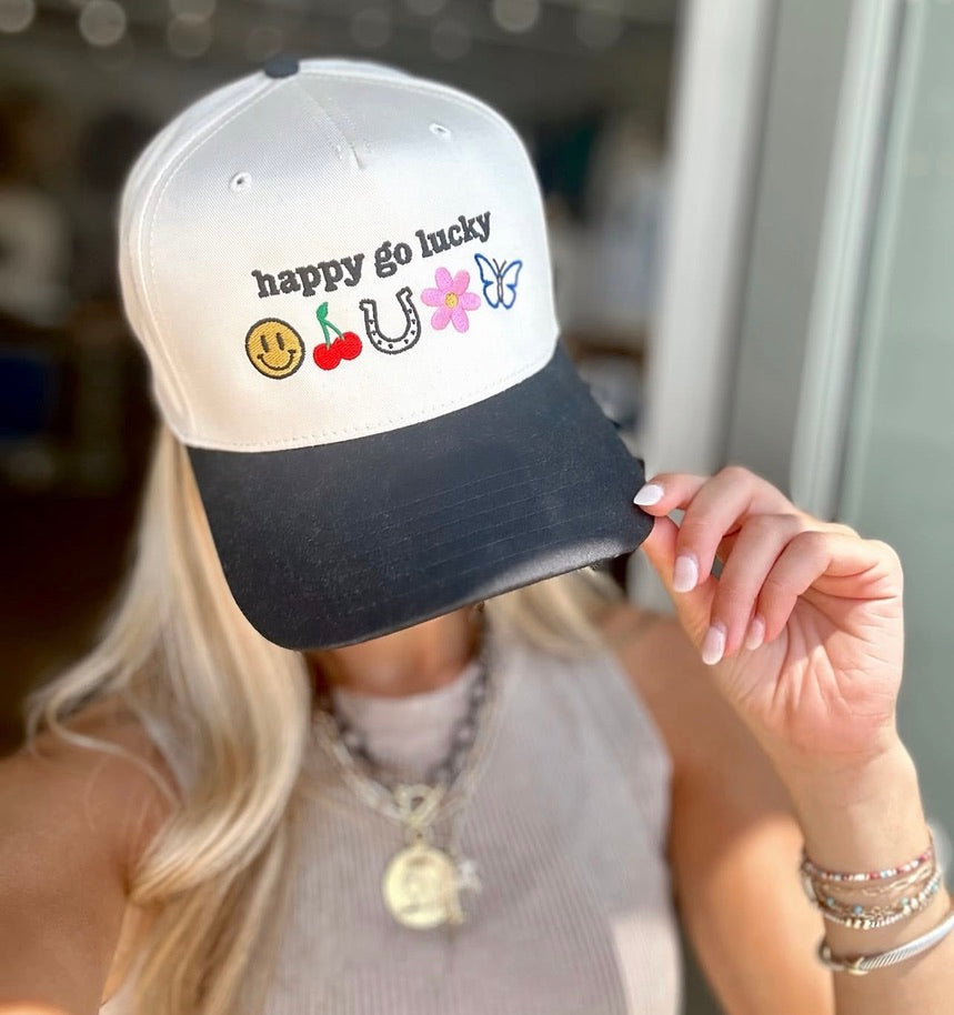 Happy Go Lucky hat