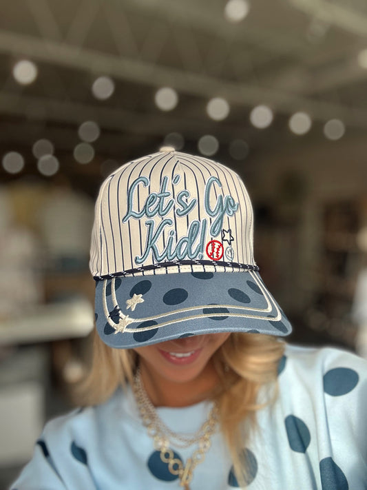 Let's Go Kid hat