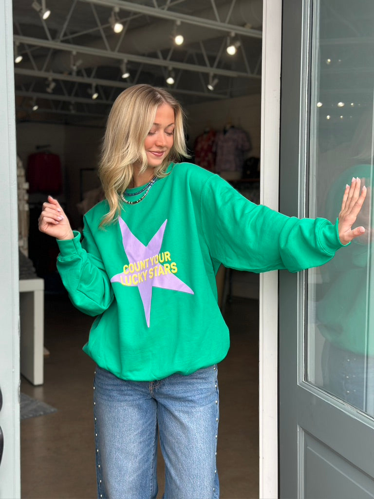 Count Your Lucky Stars sweatshirts