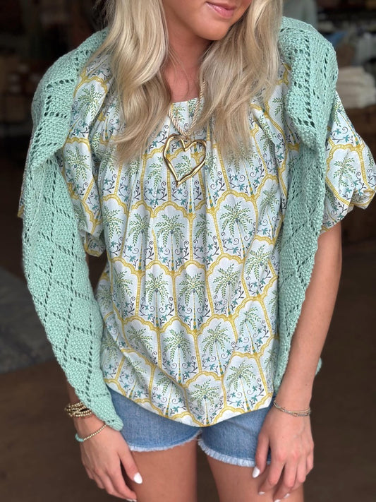 Rosemary Round Neck top