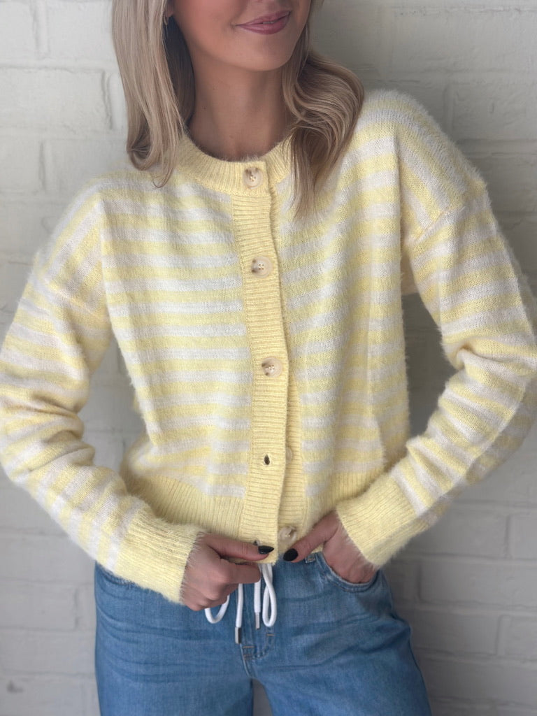Pastel Striped cardigan