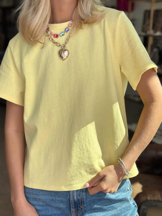 Jules top - Yellow