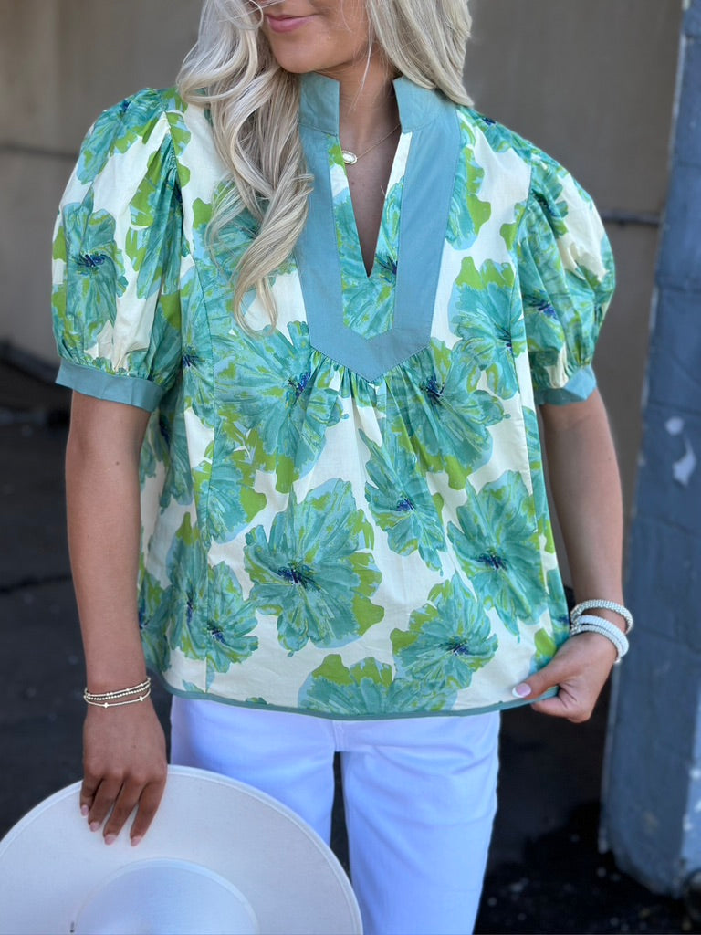 Cool Floral top