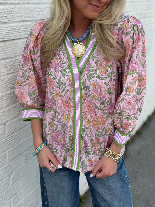 Alyssa Floral top