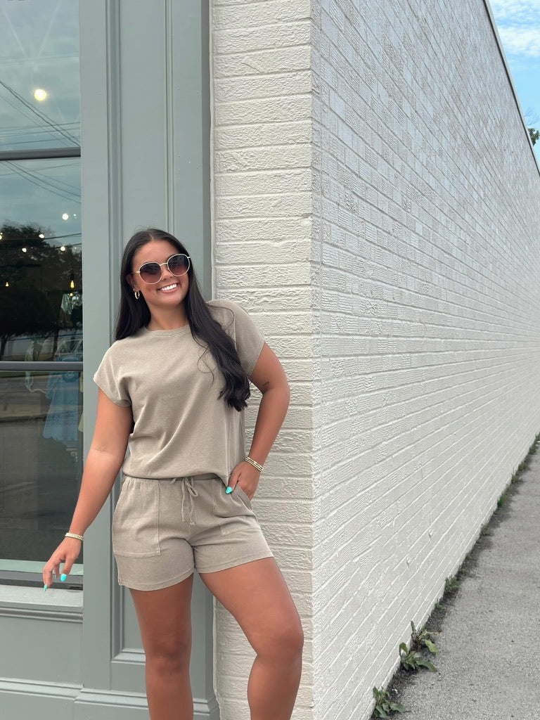 Evie Summer set - Brown