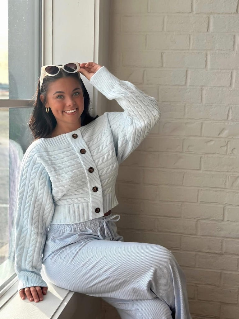 Kenna Powder Blue top