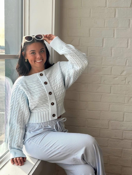 Kenna Powder Blue top