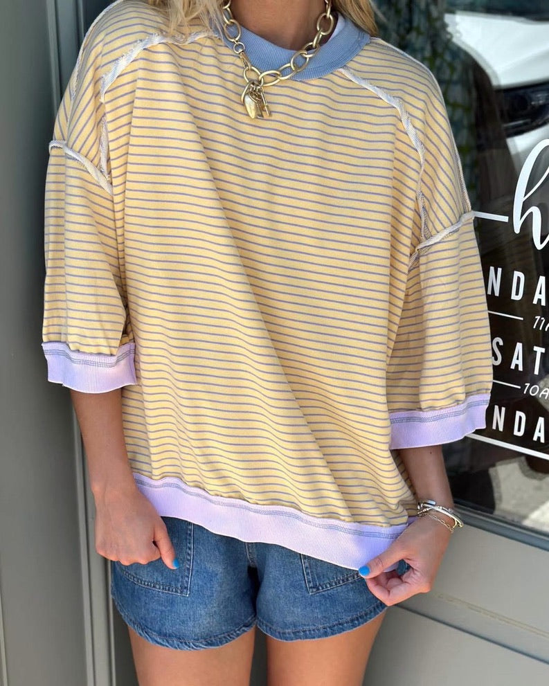 Surf's Up top - Yellow