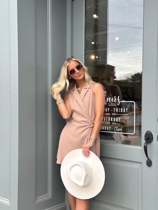 Sand Blazer Style romper
