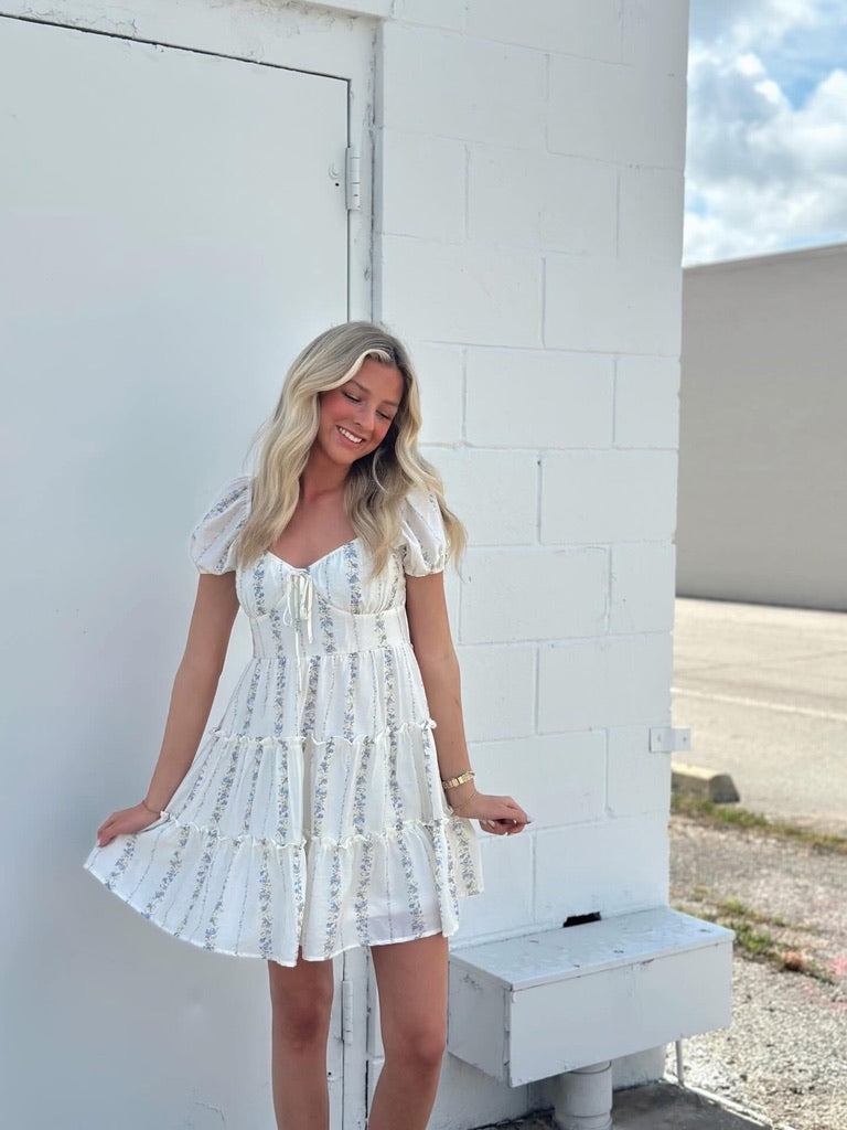 Delicate Flower Mini dress