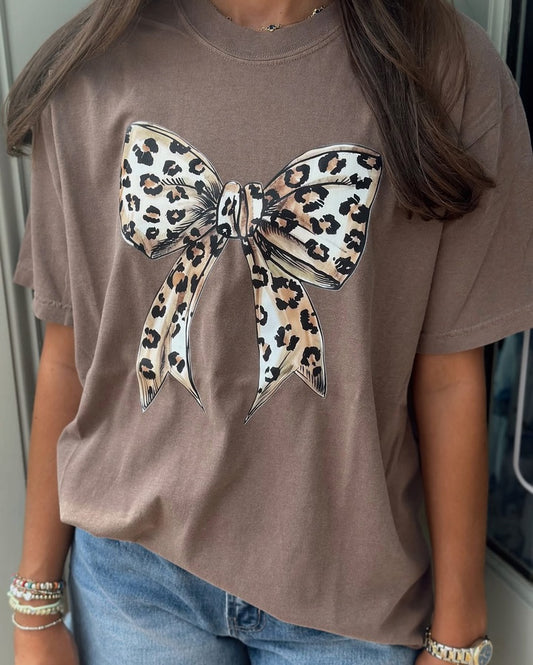 Cheetah Bow tee