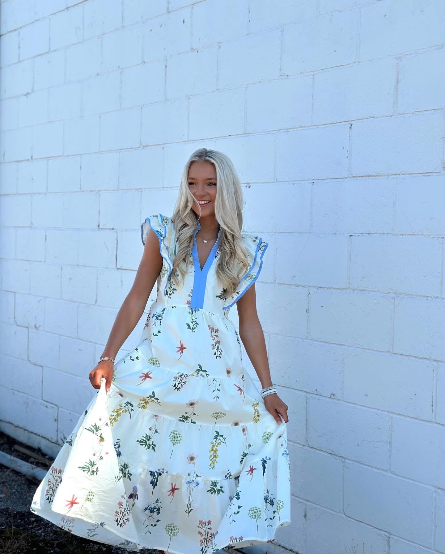Secret Garden Maxi dress