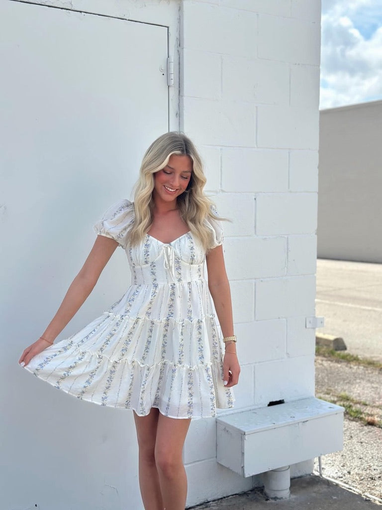 Delicate Flower Mini dress