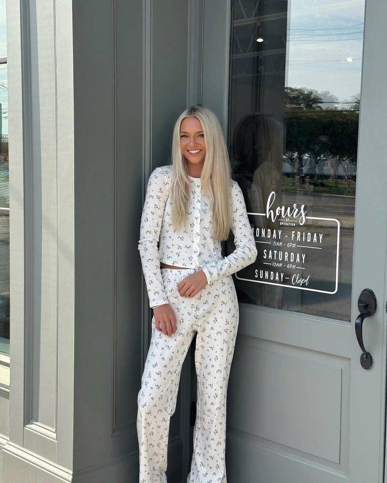 Sweet Floral Lounge set