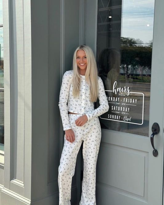 Sweet Floral Lounge set