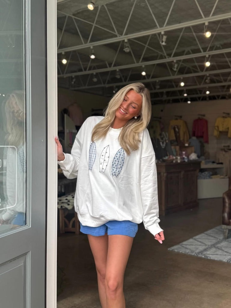 Surf's Up Sweatshirt top