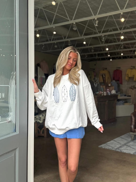 Surf's Up Sweatshirt top