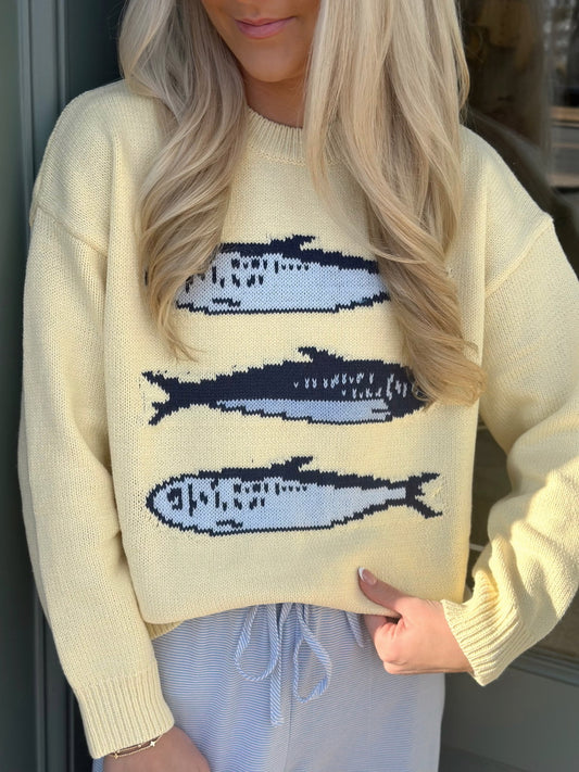 Yellow Sardine Sweater top